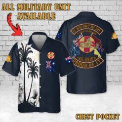 11 Field Ambulance RAAMC_Flag Hawaiian Shirt