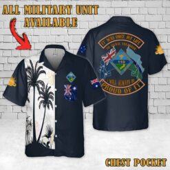110 Sig Sqn 110 Signal Squadron, Vietnam_Flag Hawaiian Shirt