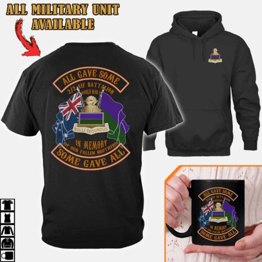 2 2 aif battalion ww2cotton printed shirts v6geb