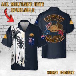 2-7th Australian Infantry Battalion AIF_Flag Hawaiian Shirt