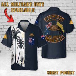 29-46 AIB 29th-46th Australian Infantry Battalion AIF_Flag Hawaiian Shirt
