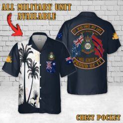3 CER 3rd Combat Engineer Regiment RAE_Flag Hawaiian Shirt