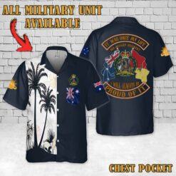 3rd Cav Regt 3rd Cavalry Regiment (AUS)_Flag Hawaiian Shirt