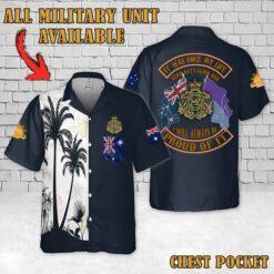 42 RQR 42nd Battalion Royal Queensland Regiment_Flag Hawaiian Shirt