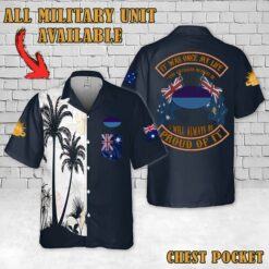 42nd AIB 42nd Australian Infantry Battalion AIF_Flag Hawaiian Shirt