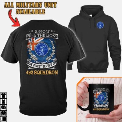 492 sqn 492 squadron raaf ver2cotton shirts 0n7cj