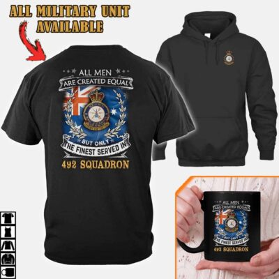 492 sqn 492 squadron raafcotton shirts 1u2v7