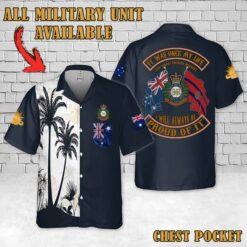 5 CER 5th Combat Engineer Regiment RAE_Flag Hawaiian Shirt