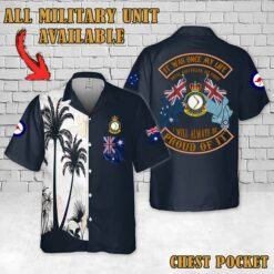 6 Sqn 6 Squadron RAAF_Flag Hawaiian Shirt