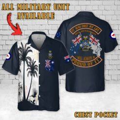 808 Squadron RAN_Flag Hawaiian Shirt