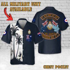 9 Sqn 9 Squadron RAAF_Flag Hawaiian Shirt