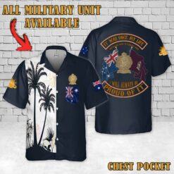 AAVC Australian Army Veterinary Corps_Flag Hawaiian Shirt
