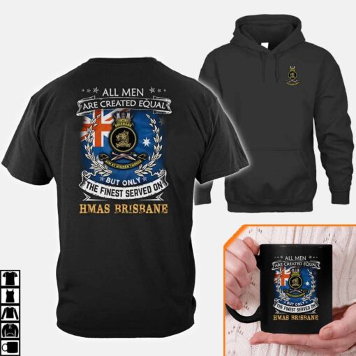 hmas brisbane cotton shirts 6iszk