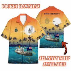 HMAS Cerberus_Sunset Hawaiian Shirt
