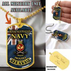HMAS Stalwart (D 215)_Dogtag