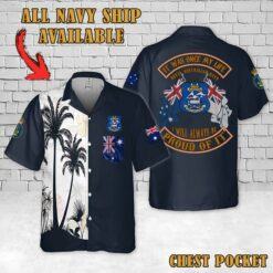 HMAS Boonaroo_Flag Hawaiian Shirt