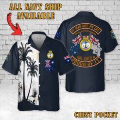 HMAS Latrobe_Flag Hawaiian Shirt