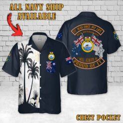 HMAS Wagga_Flag Hawaiian Shirt