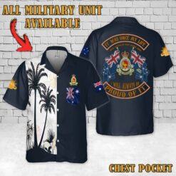 RAANC Royal Australian Army Nursing Corps_Flag Hawaiian Shirt