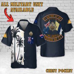 RAASC Royal Australian Army Service Corps_Flag Hawaiian Shirt