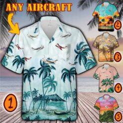 Beechcraft Baron_Pocket Hawaiian Shirt