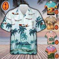 Lockheed L-1011 TriStar L1011-1_Pocket Hawaiian Shirt