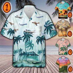 Lockheed L-188 Electra L188_Pocket Hawaiian Shirt