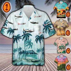 SIAI Marchetti_Pocket Hawaiian Shirt