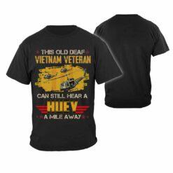 UH-1 Huey - Vietnam Veteran_Cotton Printed Shirts