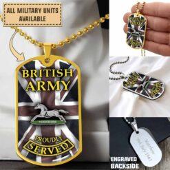 1 PWO 1st Battalion The Prince of Wales's Own Regiment of Yorkshire_Dogtag