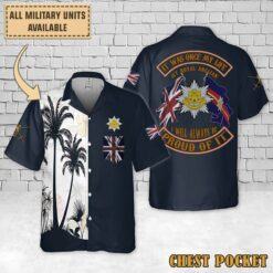 1 R Anglian 1st Royal Anglian Regiment_Flag Hawaiian Shirt