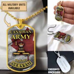 1 RCR 1st Battalion Royal Canadian Regiment_Dogtag