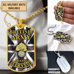 1 RRF The 1st Battalion Royal Regiment of Fusiliers_Dogtag