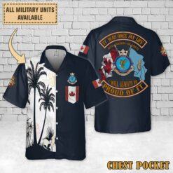 3 RCACS 3 Striker Squadron Royal Canadian Air Cadets_Flag Hawaiian Shirt