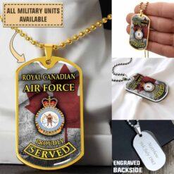 418 Sqn RCAF 418 Search and Rescue Operational Training Squadron_Dogtag