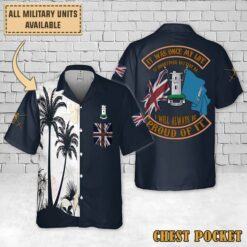 57 (Bhurtpore) Battery Royal Artillery_Flag Hawaiian Shirt