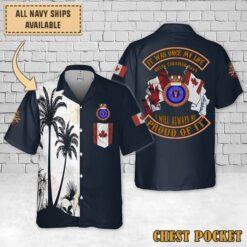 HMCS Onondaga (S73)_Flag Hawaiian Shirt