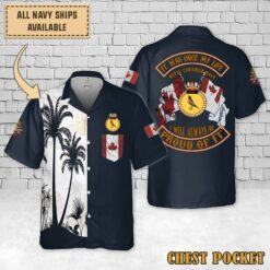 HMCS Oriole_Flag Hawaiian Shirt