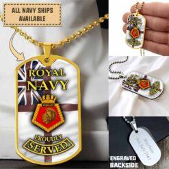 HMS Achilles (F12)_Dogtag