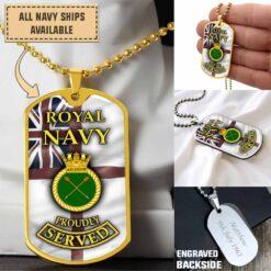 HMS Arrow (F173)_Dogtag