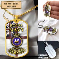 HMS Defence (1907)_Dogtag