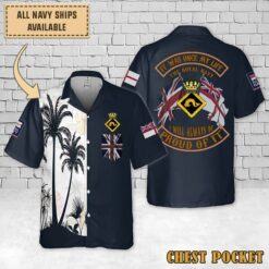 HMS Dolphin_Flag Hawaiian Shirt