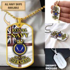 HMS Gurkha (F122)_Dogtag