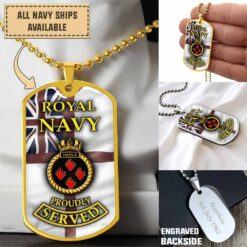 HMS Hecla (A133)_Dogtag