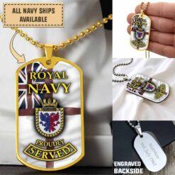 HMS Inglefield (D02)_Dogtag