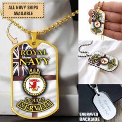 HMS Iron Duke (F234)_Dogtag
