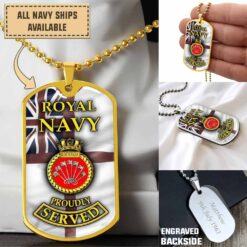 HMS Loch Fada (K390)_Dogtag