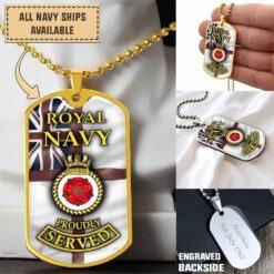 HMS Montrose (F236)_Dogtag