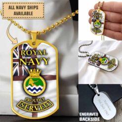 HMS Naiad (F39)_Dogtag