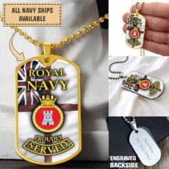 HMS Newcastle (D87)_Dogtag